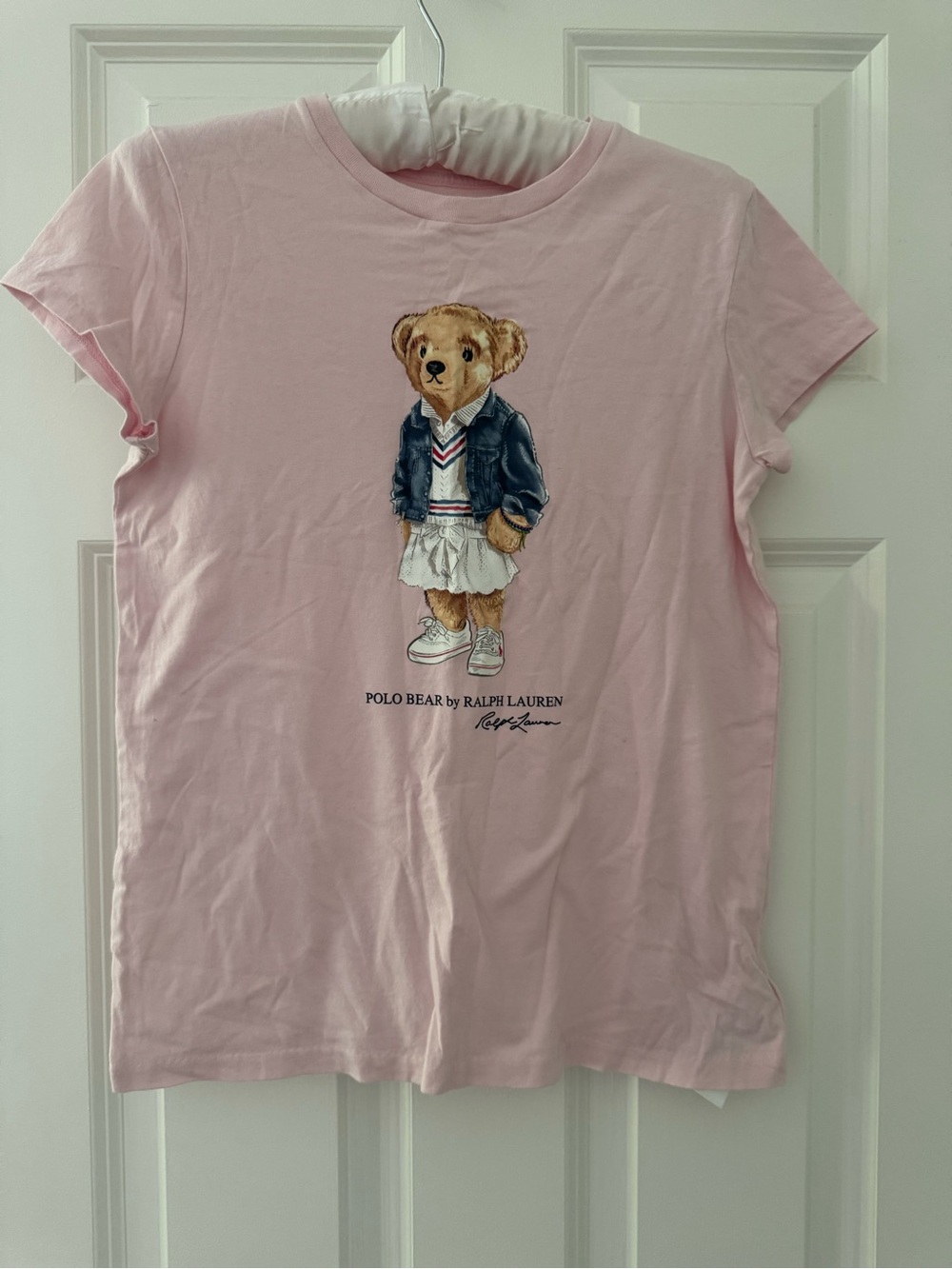 Polo by Ralph Lauren Pink Polo Bear Graphic Tee